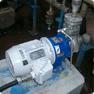 Use of stainless steel magnet pumps that can transfer slurry in a petrochemical plant.