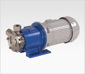 High head and low flow 　Standard cascade magnet pump MHW [For high temperature liquid]